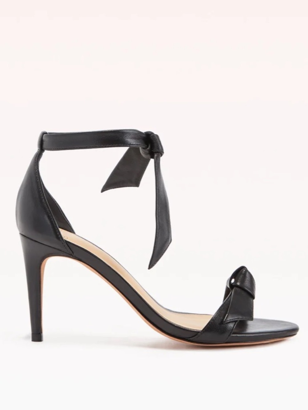 Alexandre Birman Clarita 75 Black Leather Sandals